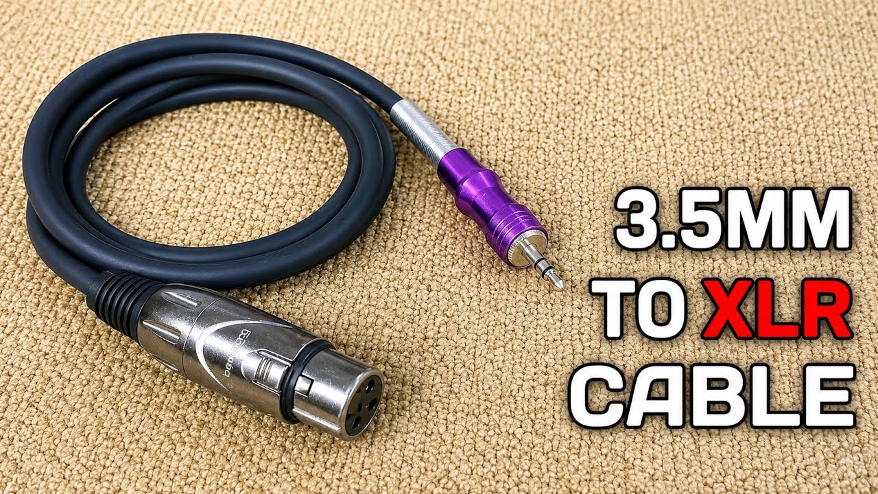 Make 3.5mm to XLR Cable