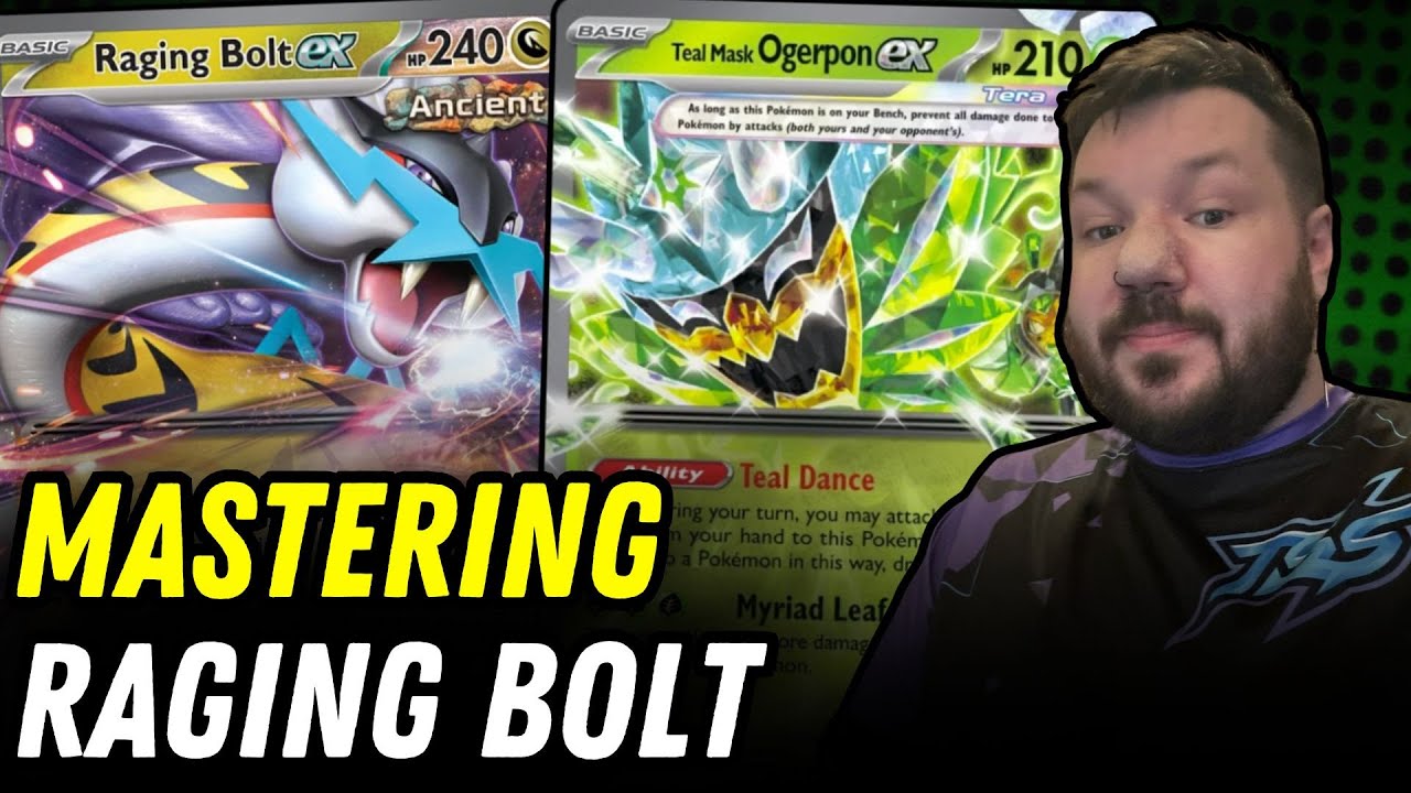 Raging Bolt ex with Zach Lesage Pokemon TCG Live Gameplay