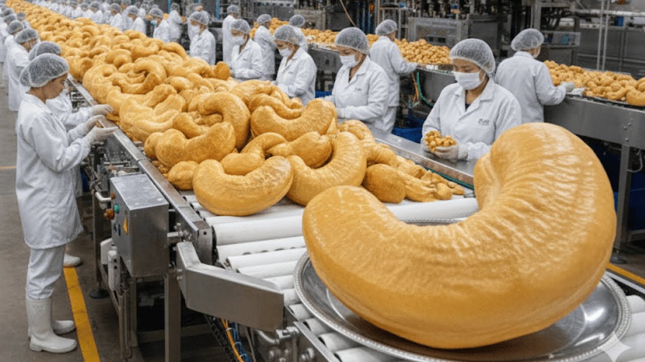 Cashew Factory: Inside the Full $100M Process You’ve Never Seen