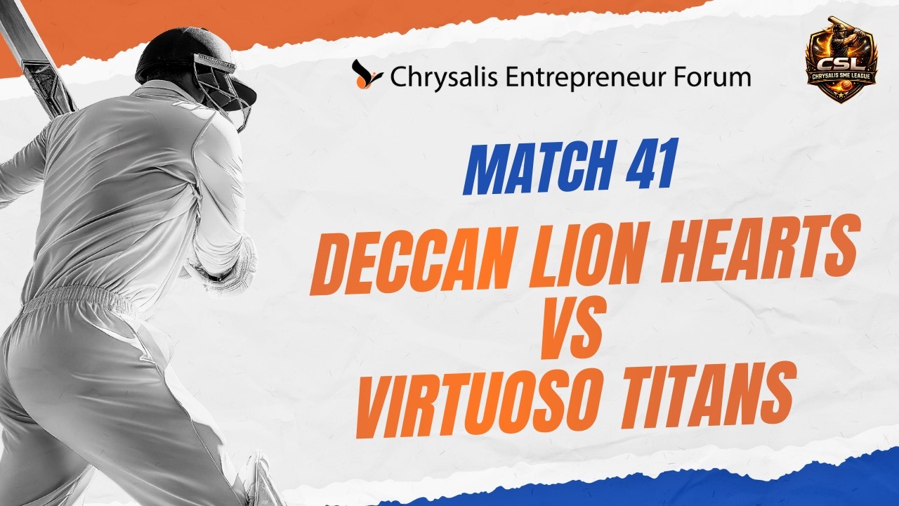 Match 41 | Deccan Lion Hearts vs Virtuoso Titans | CSL 2026