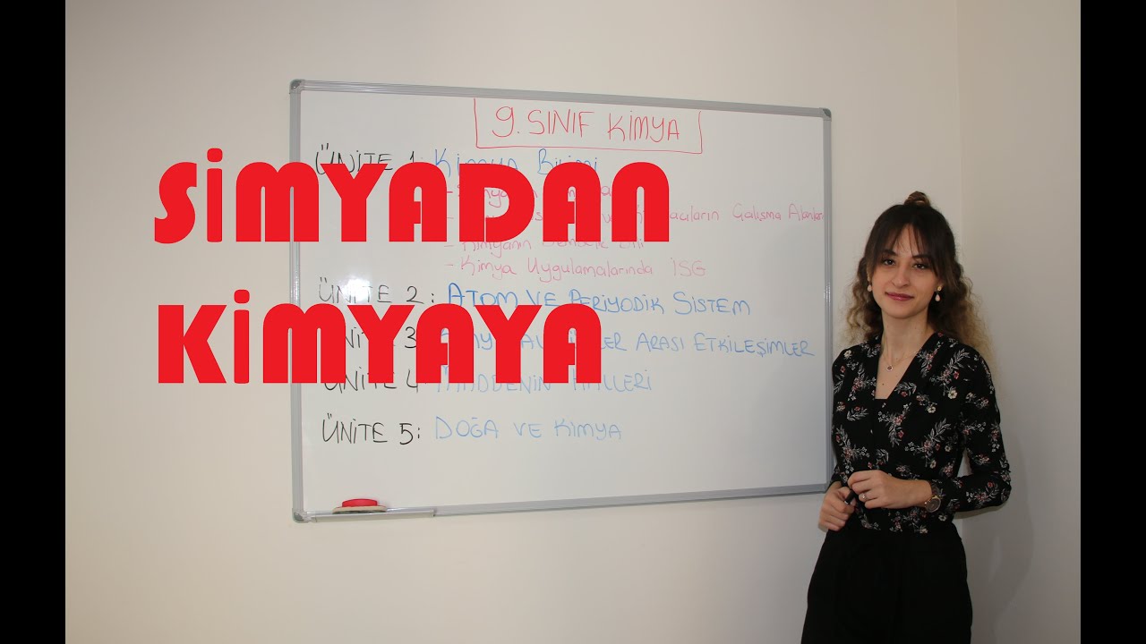 1- SİMYADAN KİMYAYA 2022