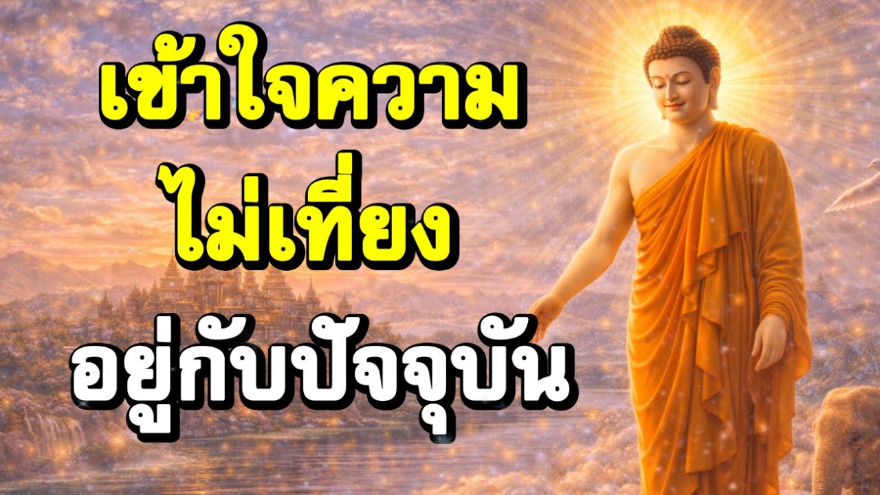 เข้าใจความไม่เที่ยง อยู่กับปัจจุบัน | ฟังธรรมก่อนนอน | Ep.47