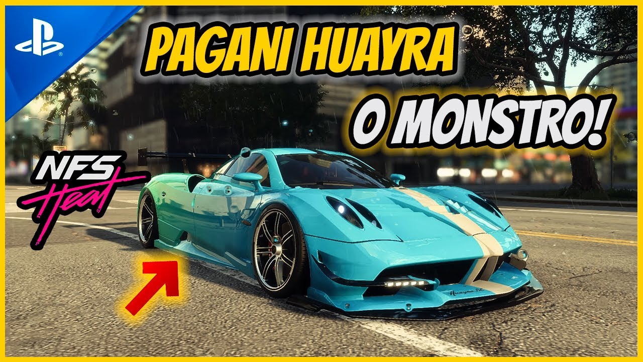 ✅[PS4] NEED FOR SPEED HEAT - O PAGANI HUAYRA, ESSE CARRO ME SURPREENDEU