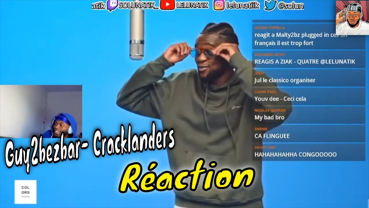 Guy2bezbar - Cracklanders | A COLORS SHOW |  LELUNATIK RÉACTION