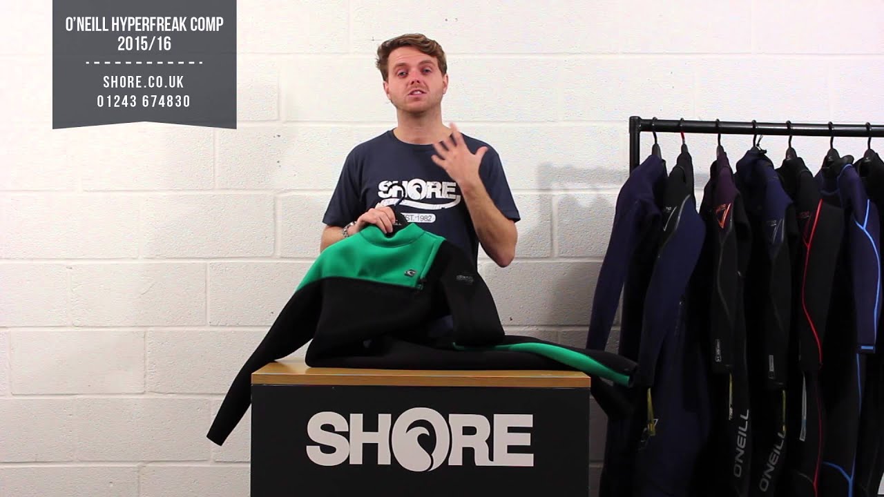 O'Neill Hyperfreak Comp Zipperless Wetsuit - Review and Walkthrough - Shore.co.uk