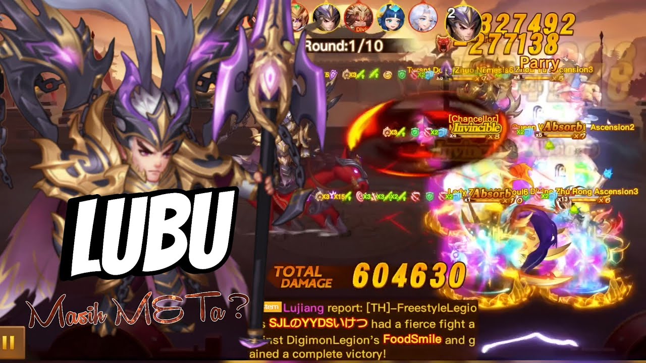 LUBU (Jendral Terlupakan Di Meta Sekarang) - Dynasty heroes 