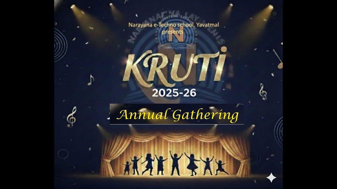 Kruti 2025-26 [Part-2 ] organized by Narayana e-Techno school, Yavatmal