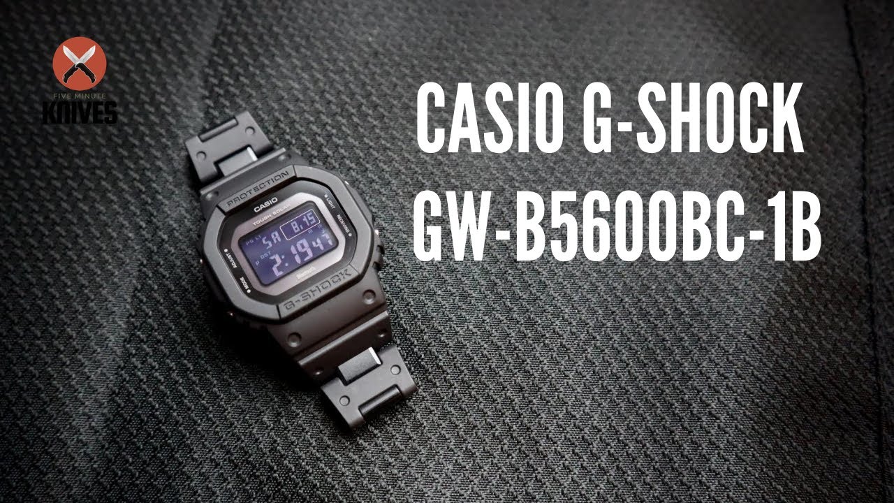 CASIO G-SHOCK GW-B5600BC-1B — лучшие часы?