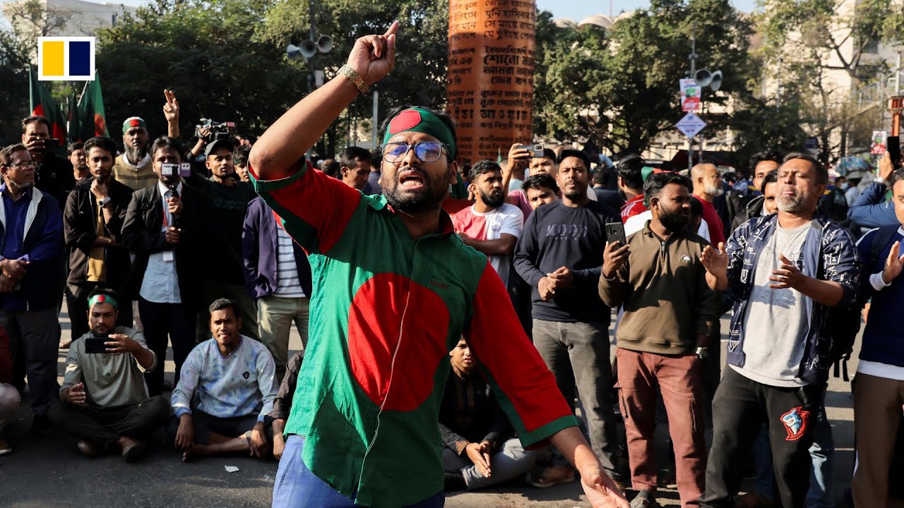 Protests turn violent in Bangladesh after uprising leader killed