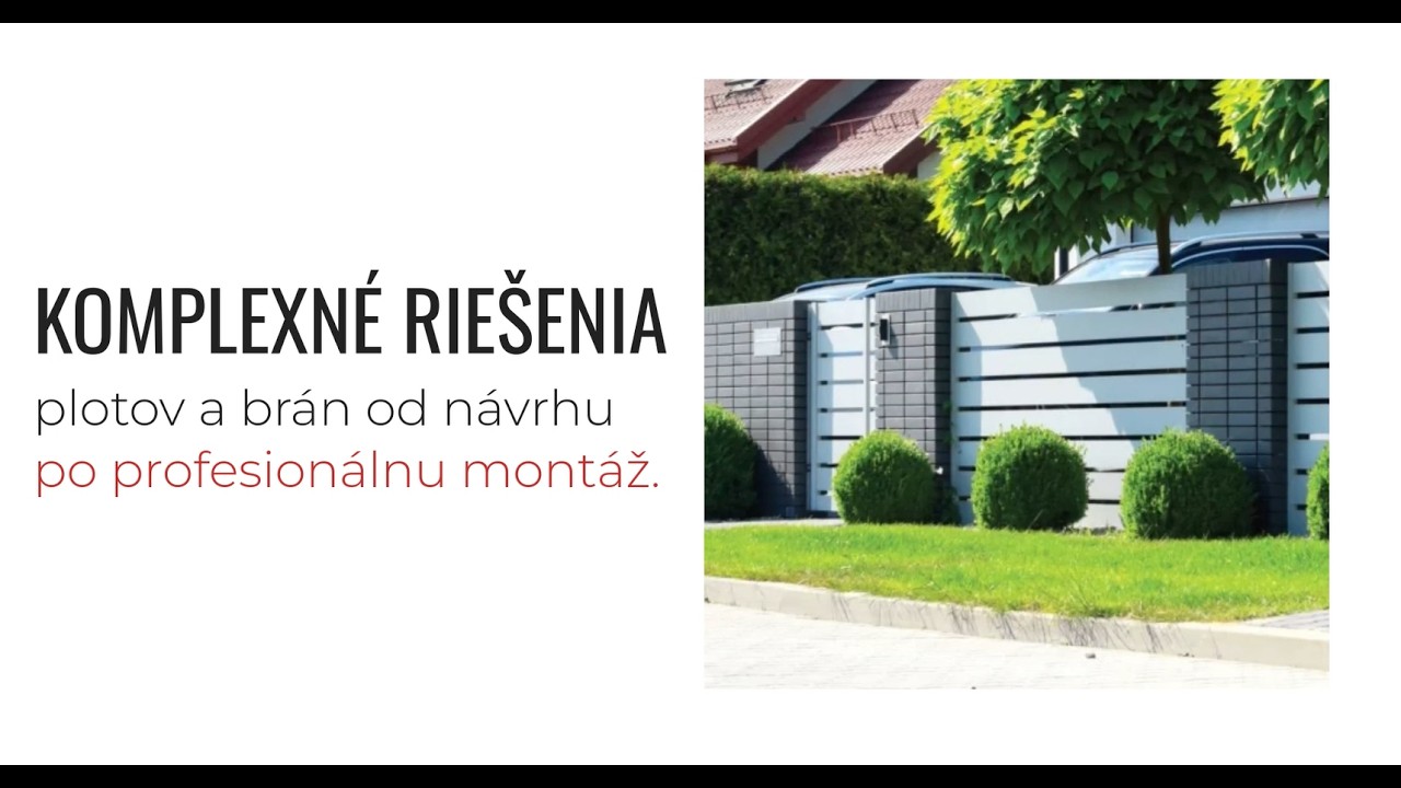 Bau-Monting s.r.o. - ploty, brány, oplotenia, kovovýroba Košice