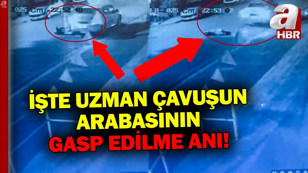 Balıkesir'deki cinayetlerden yeni gelişme! İşte Uzman Çavuşun arabasının gasp edilme anı | A Haber