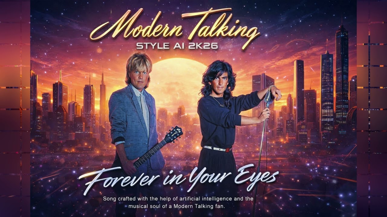 Modern Talking Style AI 2K26 Forever in Your Eyes