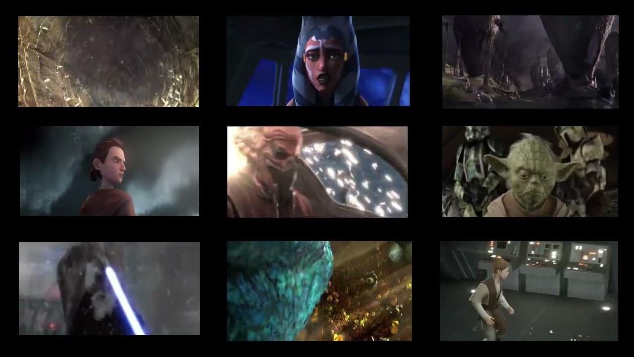 Todas las escenas de la Orden 66 (Simultanea)