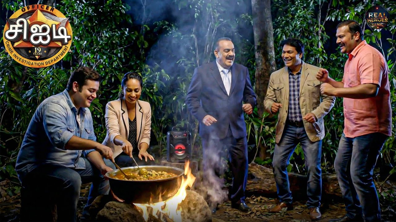 CID குழு காட்டு உணவை சமைத்து நடன விருந்து ஏற்பாடு செய்தபோது | CID Tamil | New Episode