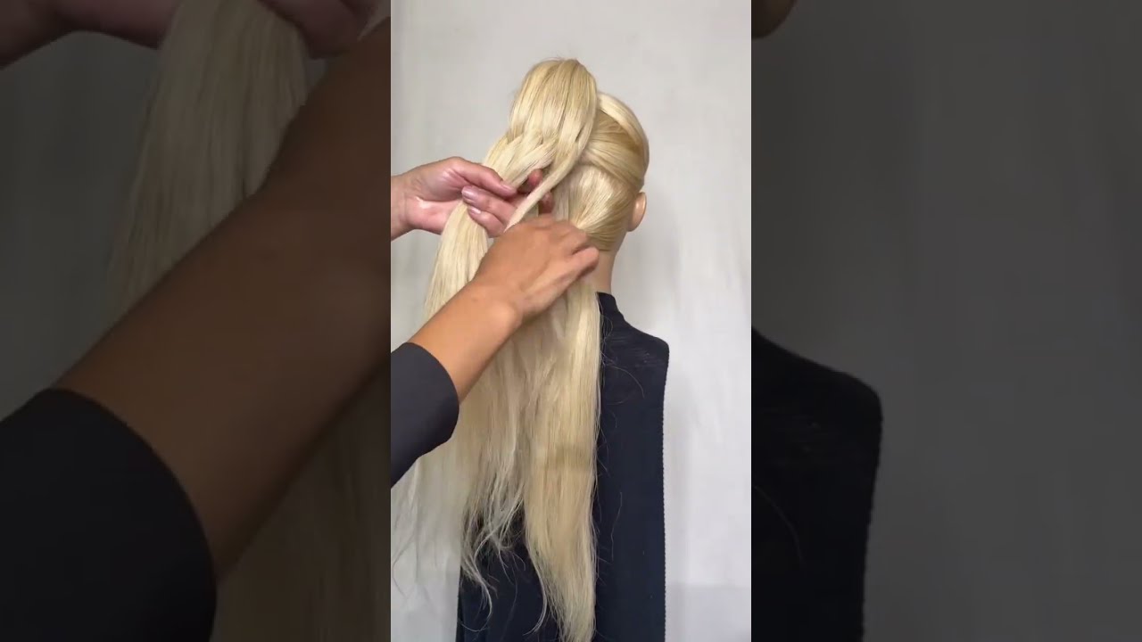 Unpopular opinion: sometimes the hair is the outfit ☺️ #hair #tutorial #braid #hairstyle