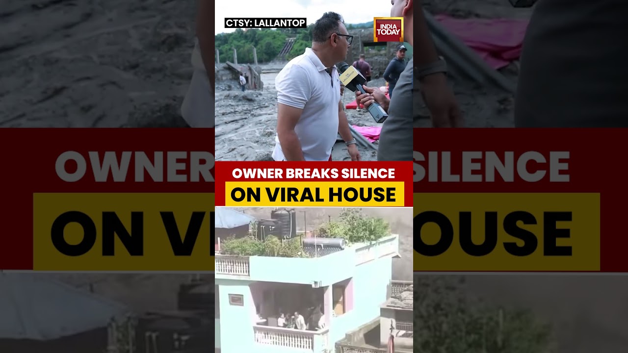 Viral &lsquo;Miracle House&rsquo; Owner Breaks Silence | How It Survived Nepal Floods #nepal #flood