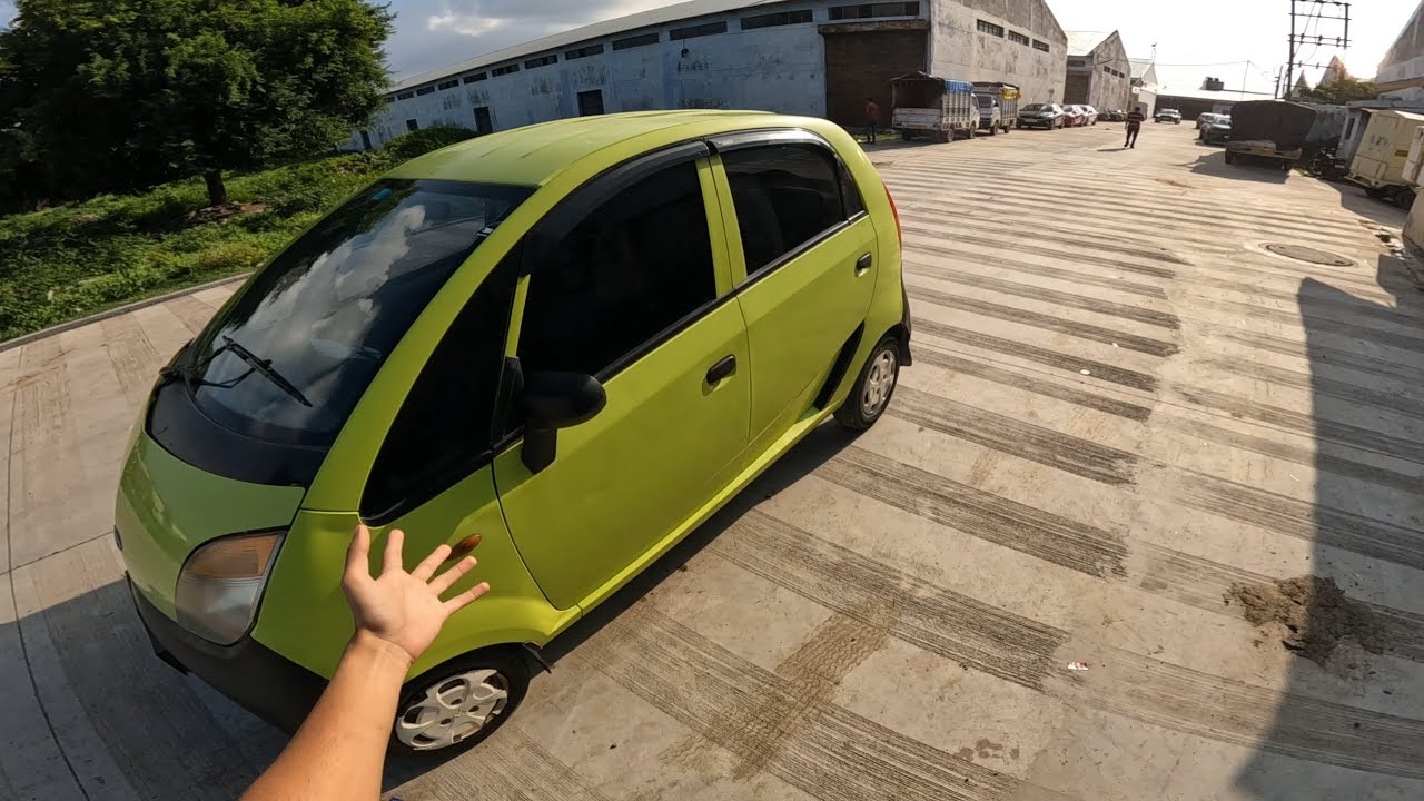 TATA NANO (2012) POV DRIVE! aaj nano karwadi customize! #car #custom #pov #drive #vlog #goprohero10