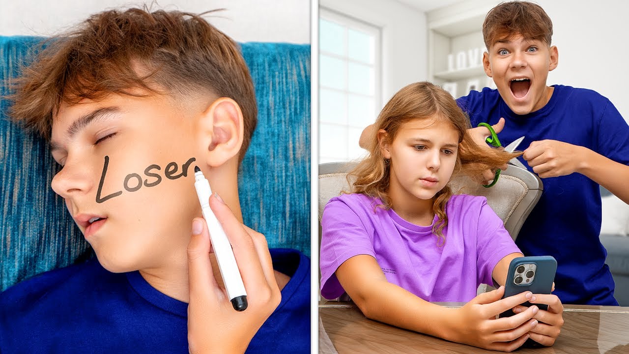 1000 Пранков С Друзьями За 24 Часа