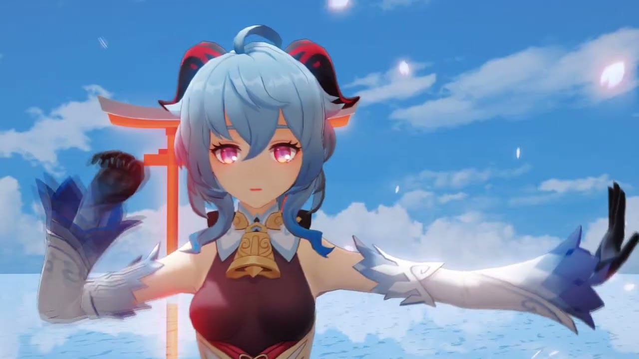 MMD - Lap tap love - Ganyu
