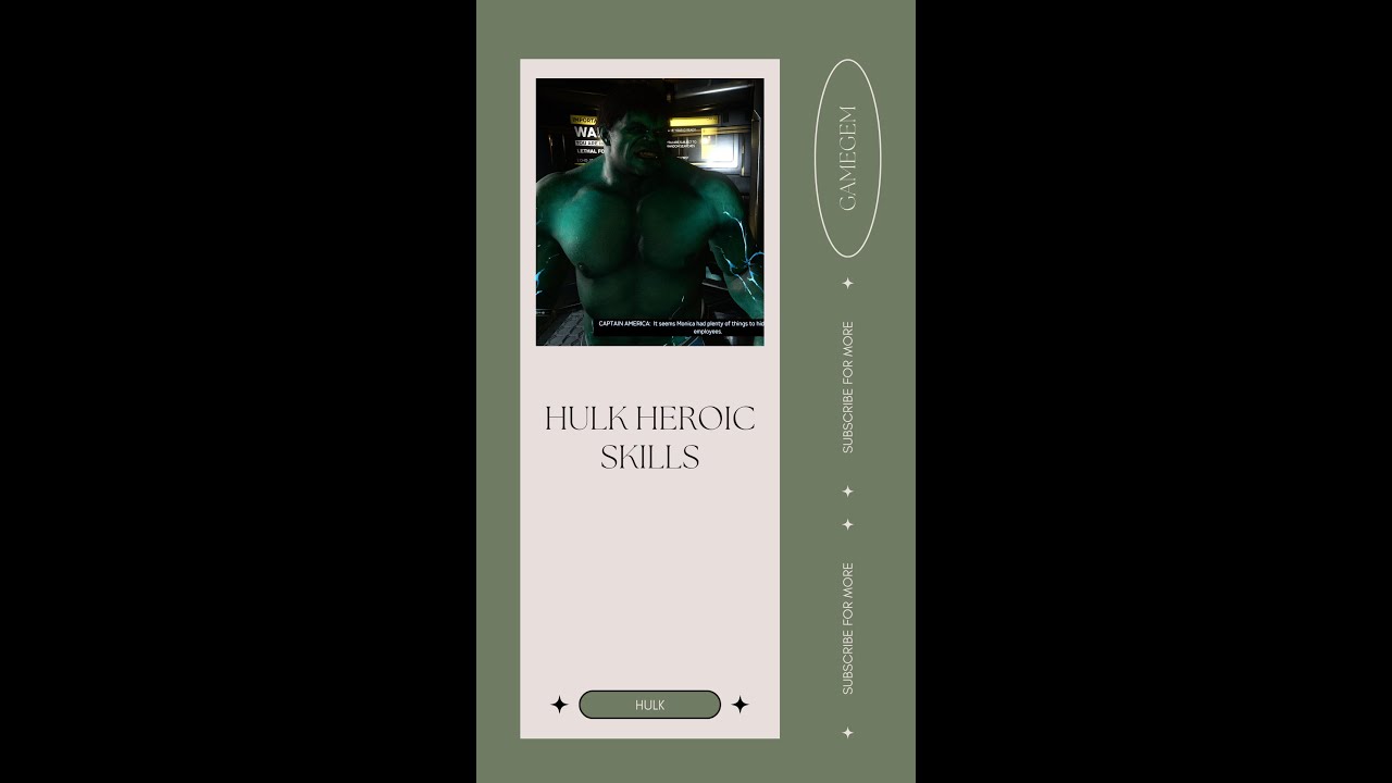 Hulk Heroic Skills - #2 - (Marvel Avengers PS5)