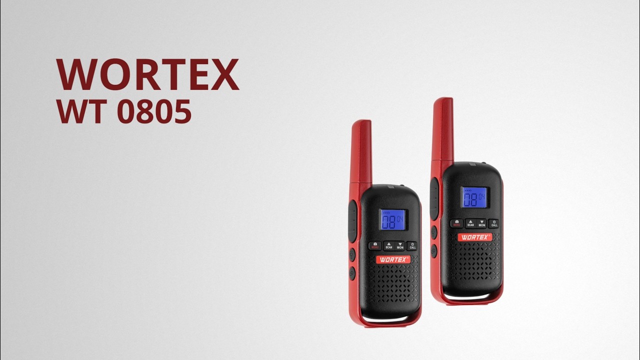 Портативная радиостанция WORTEX WT 0805