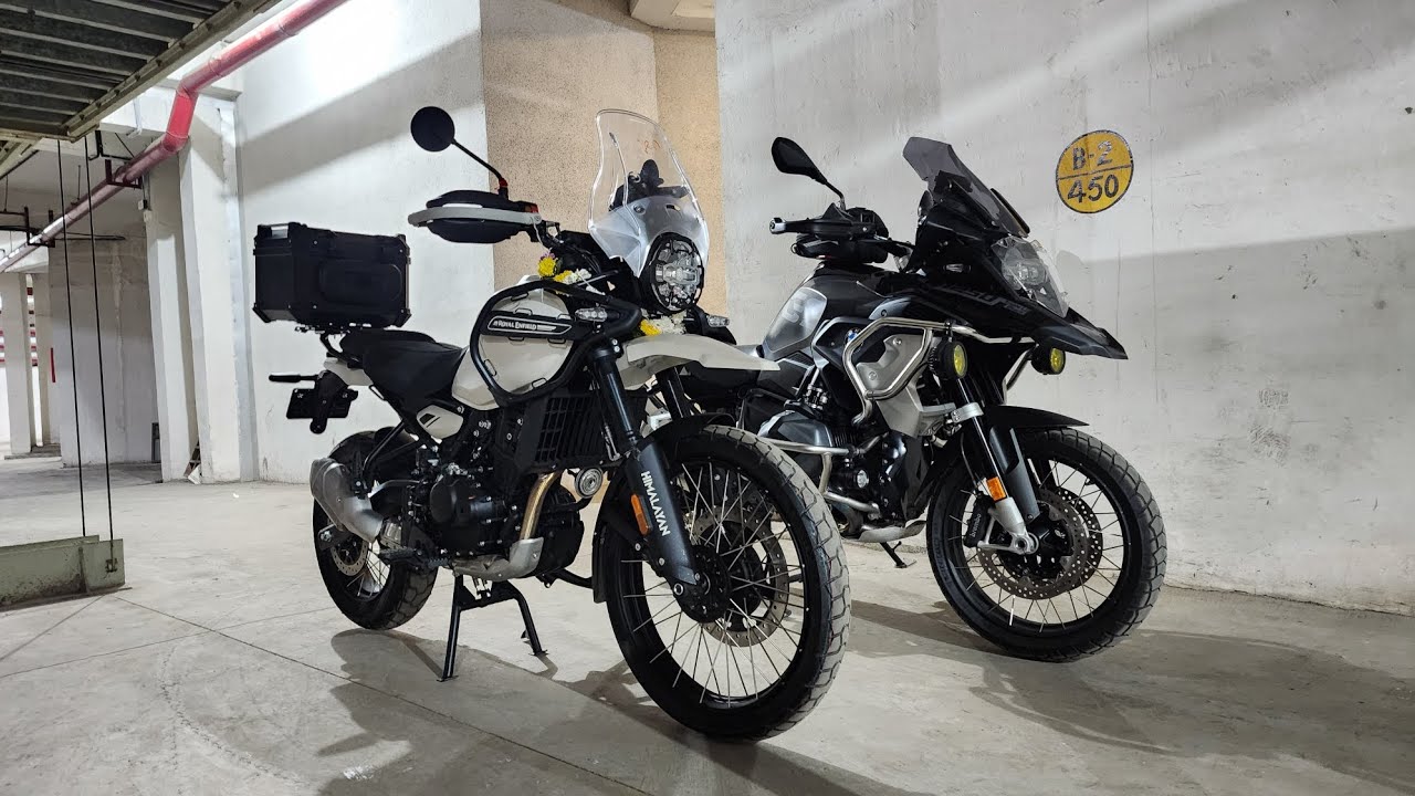 ROYALENFIELD HIMALAYAN 450 :RALLY ACCESSORIES & ZANA TOPBOX.@royalenfield @zanamotorcycles