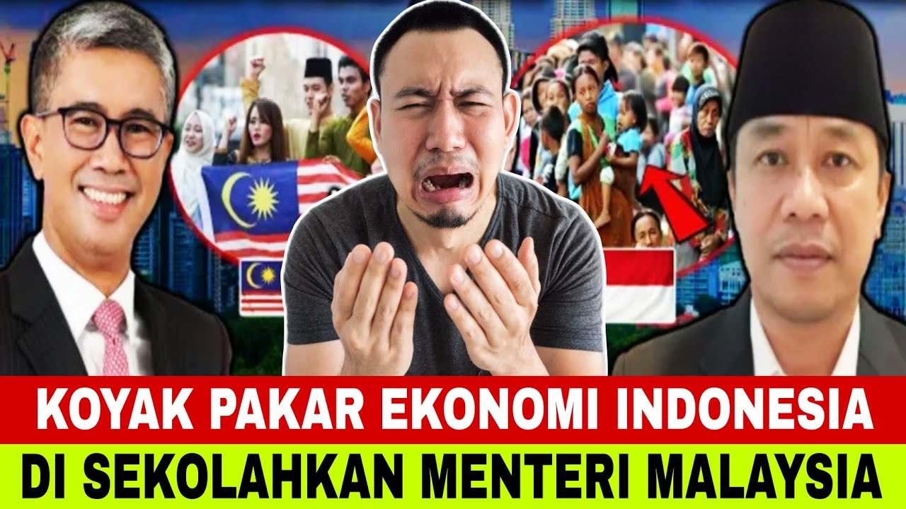 RAKYAT MALAYSIA HUTANG BANYAK⁉️ GDP INDONESIA LEBIH BESAR DARI MALAYSIA