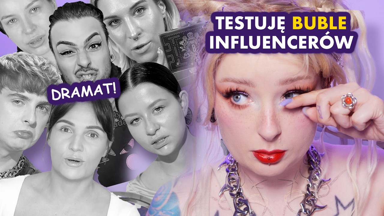 Sprawdzam buble influencerów 🤔 Czy będzie tragedia?
