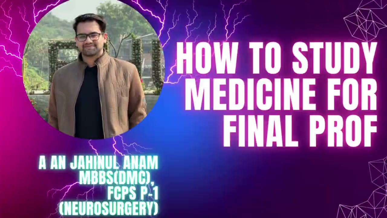 Medicine preparation for Final Prof