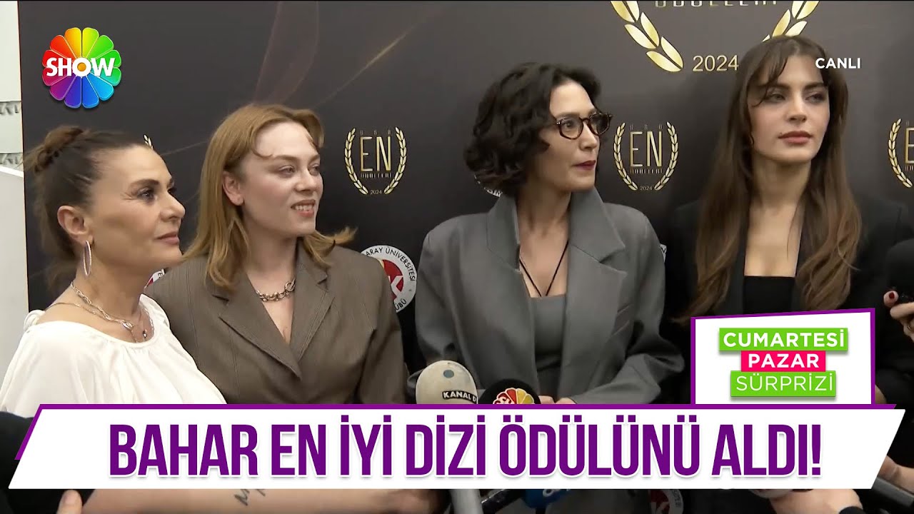 Galatasaray Üniversitesi ödül töreninde 