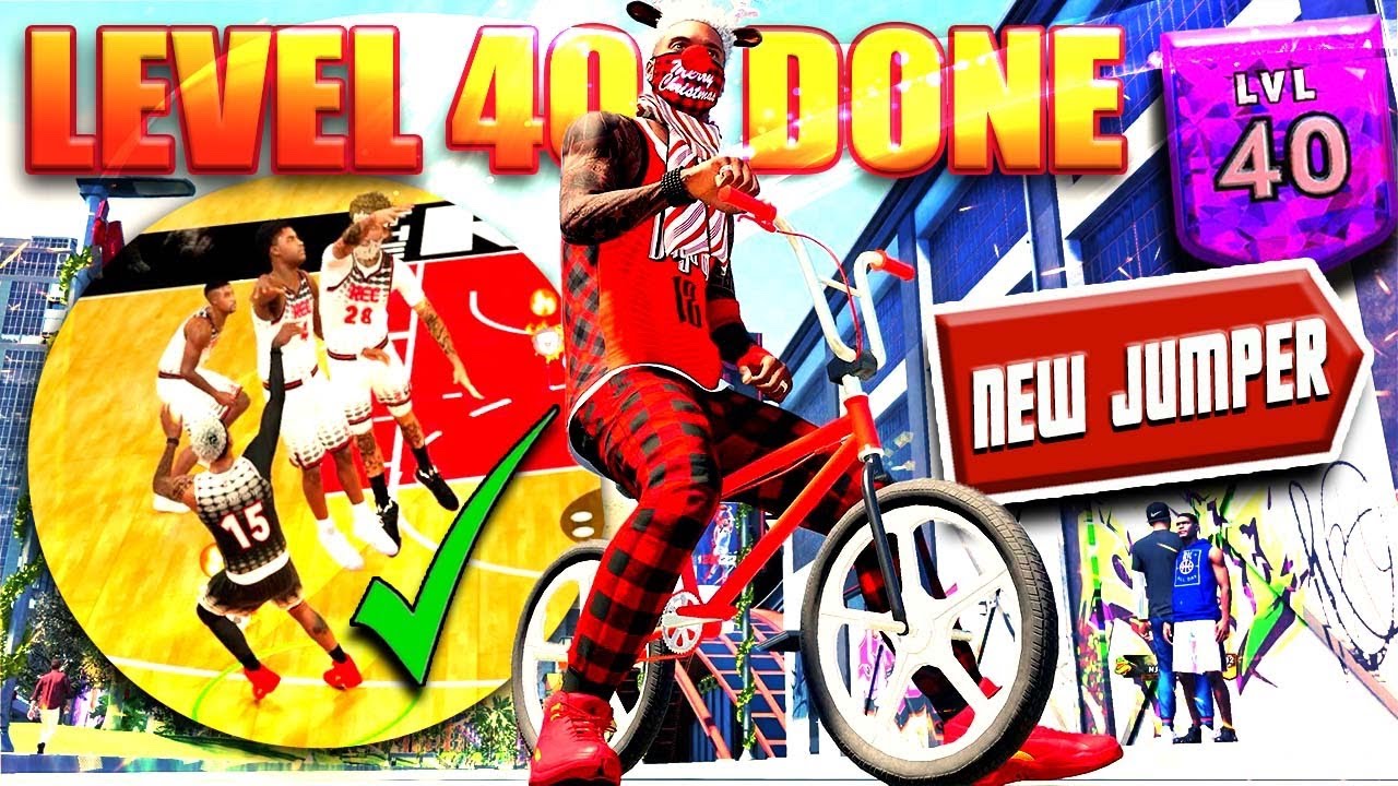 This NEW Jumpshot Helped Me  HIT Level 40 & Score 61 Pts In A REC Game - NBA 2K22 MyCareer