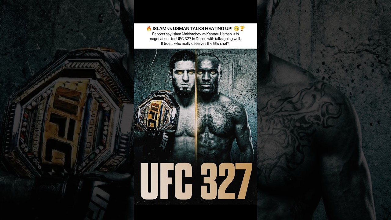 ISLAM vs USMAN: UFC 327 in DUBAI?!