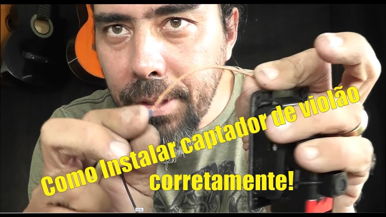 Timbre do Violão Eagle e como instalar captador