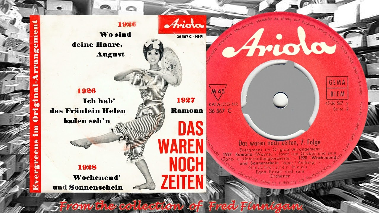 Josef Leo Gruber Tanz Orch - Ramona(1963)