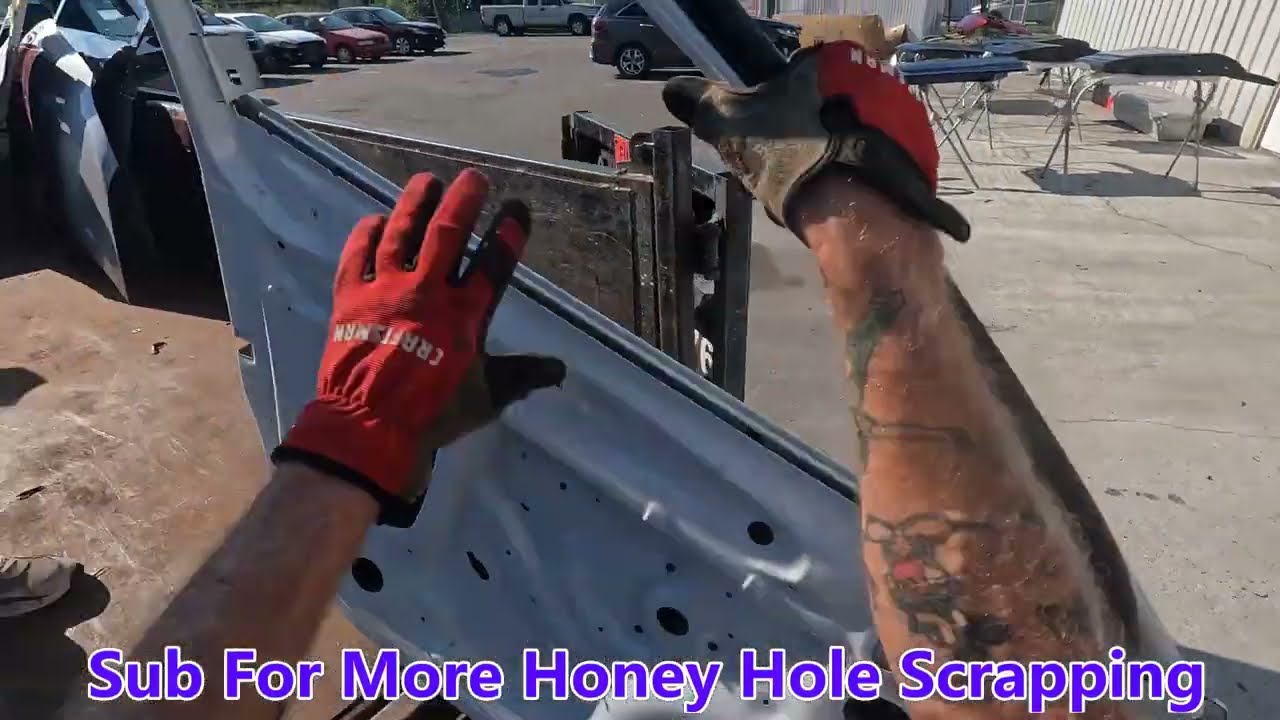 Scrapping Metal Honey Hole. Scrap Metal Everywhere.