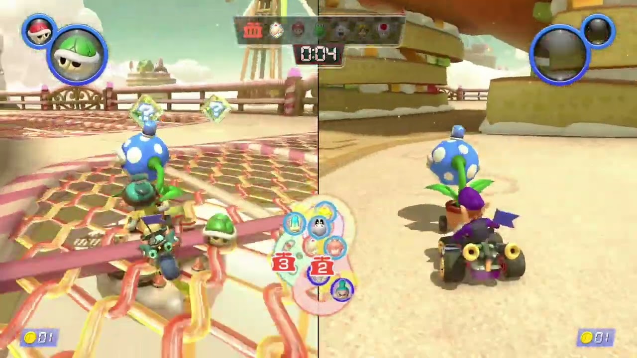 【マリオカート8デラックス】ミニゲーム、パックンVSスパイ第34弾