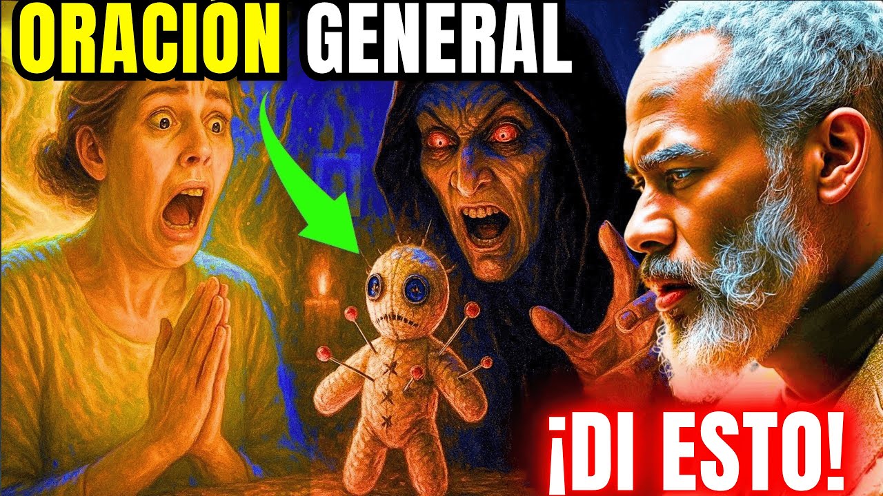 ✝️ Ex-Brujo Enseña la Oración del “General” para Borrar tu Nombre de Muñecos Vudú y Altares de Bruja