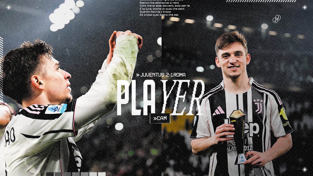 CONCEICAO CAM: BEHIND THE SCENES + PLAYER CAM of the MVP | Juventus-Roma 2-1
