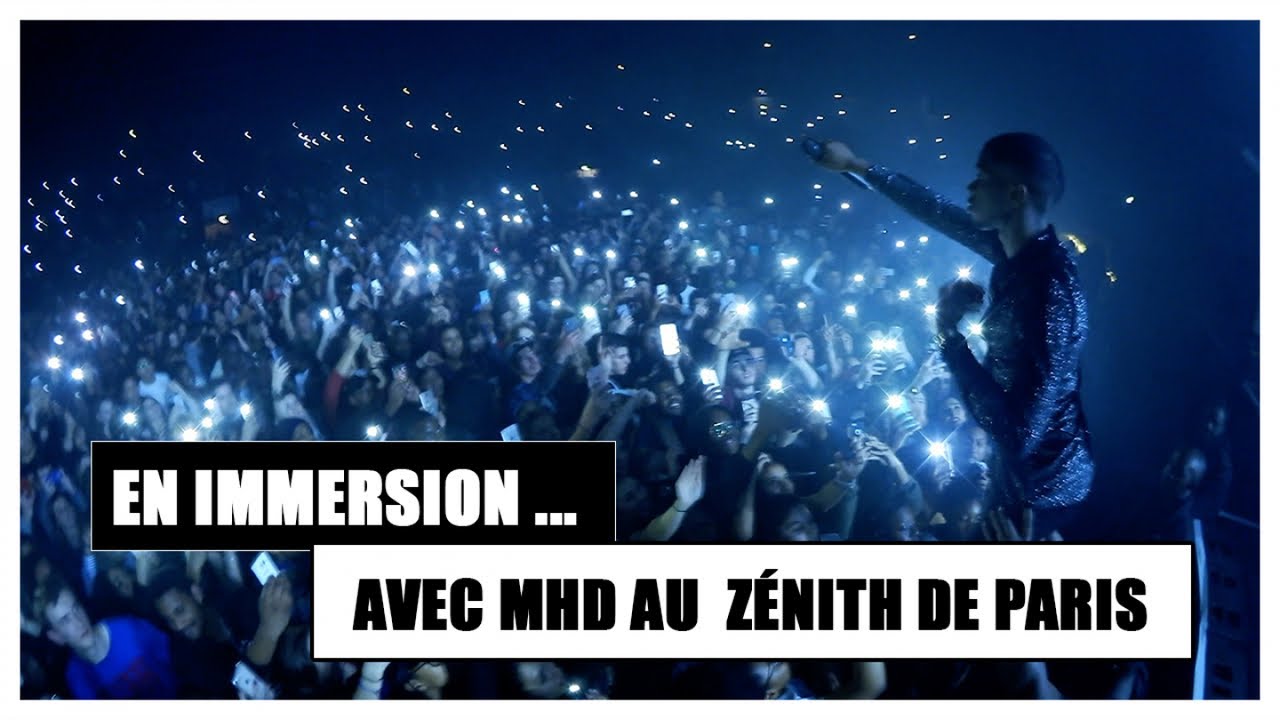 Mhd met le feu au Zénith de Paris avec Alonzo, Gradur, Kalash Criminel, Topas