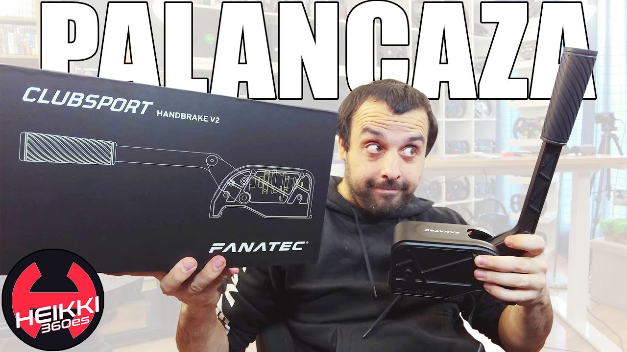 Fanatec me ha enviado su nuevo freno de mano: Clubsport Handbrake v2: unboxing y primera prueba