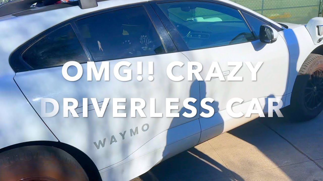OMG!! REVIEW OF WAYMO DRIVERLESS TAXI! Crazy car with no driver!