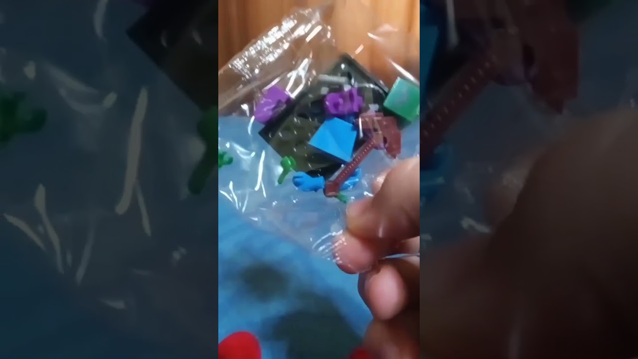minecraft lego unboxing 