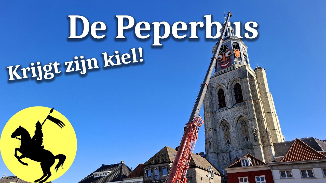 De Peperbus wordt aangekleed! - 26-02-2025 - Bergen op Zoom