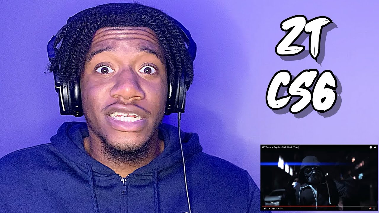 #ZT Dama X Psycho - CSG (Music Video) (AMERICAN REACTION)