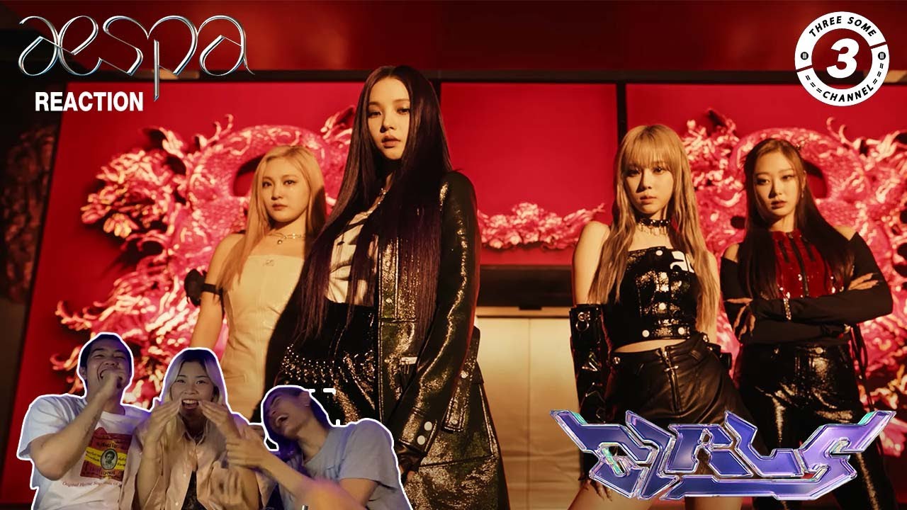 งูดำที่ว่าแน่ ยังต้องมาแพ้ท่านหญิง - Reaction | aespa 에스파 'Girls' MV