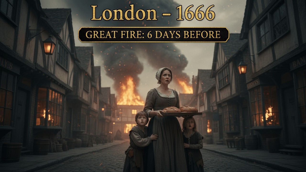 A Normal Day in London… 6 Days Before the Great Fire (1666)
