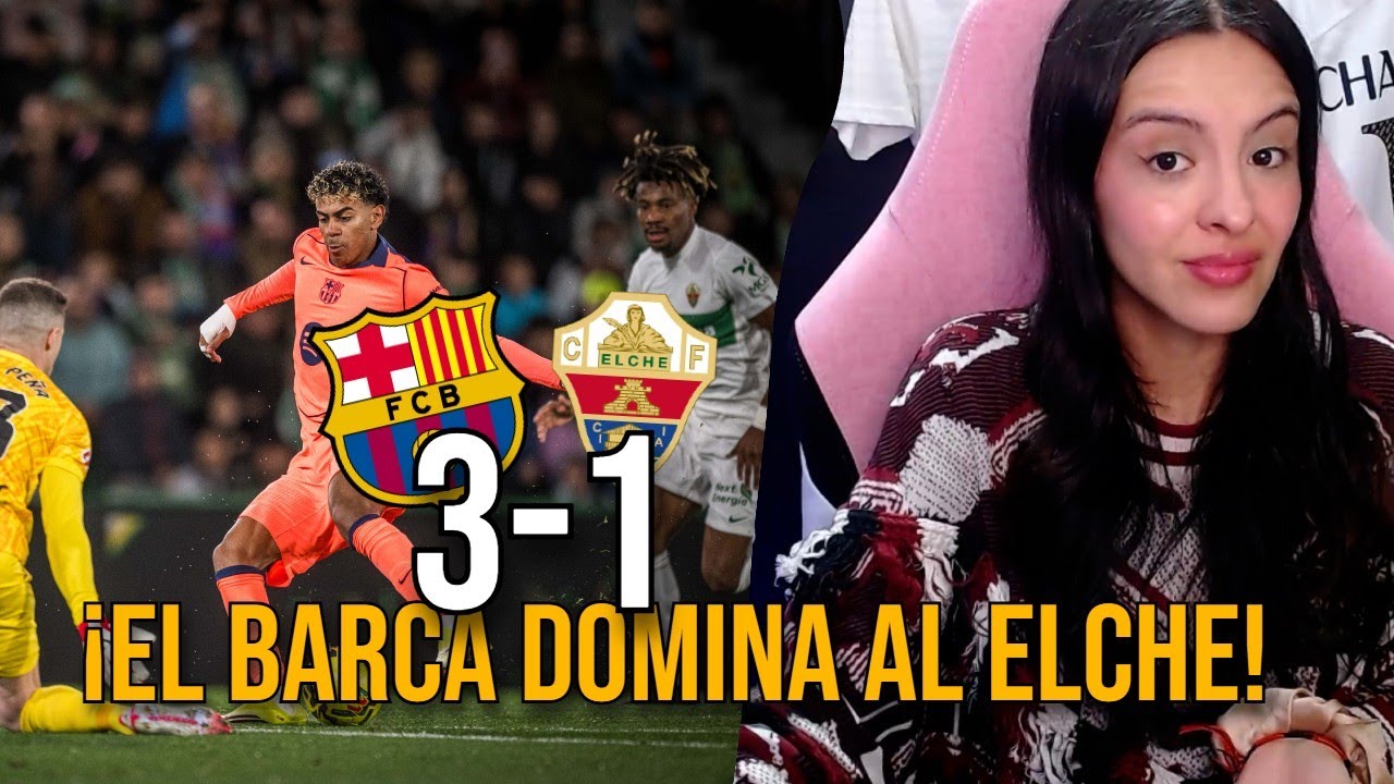 Barcelona HUMILLA al Elche 3-1 y pudo ser peor