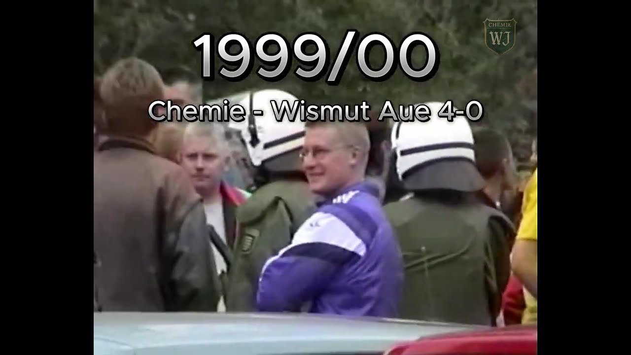 Geiler Tag für Chemie Leipzig gegen Erzgebirge Aue 1999/00