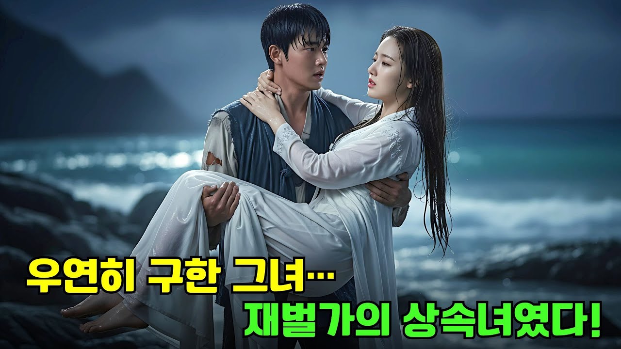 가난한 청년이 바다에서 구한 그녀… 사실은 억울하게 버려진 재벌가의 딸이었다!
