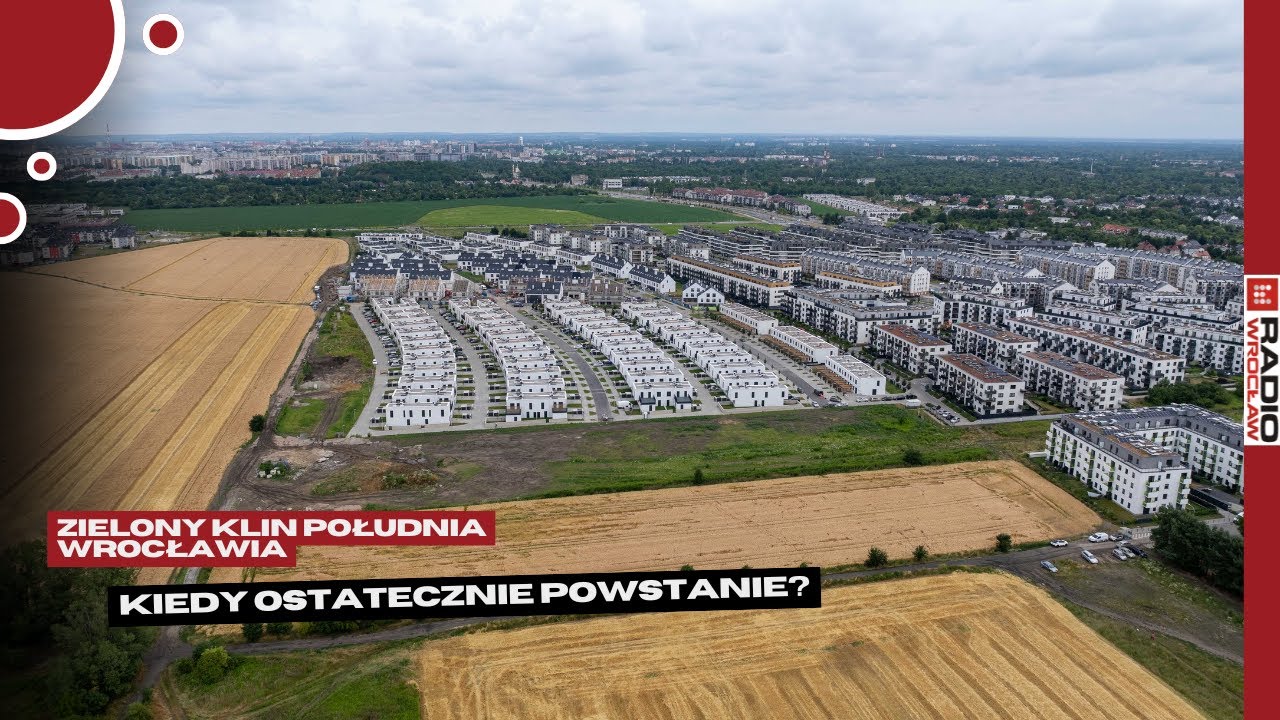 Zielony Klin Południa Wrocławia - kiedy powstanie obiecany park na Jagodnie?